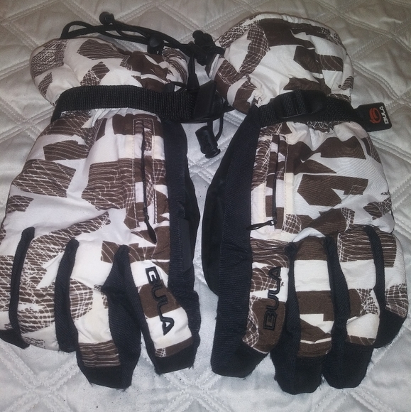 It's that Time! Patterened Bula Winter and/or Snowboard Gloves Women's Size:L - Picture 2 of 6